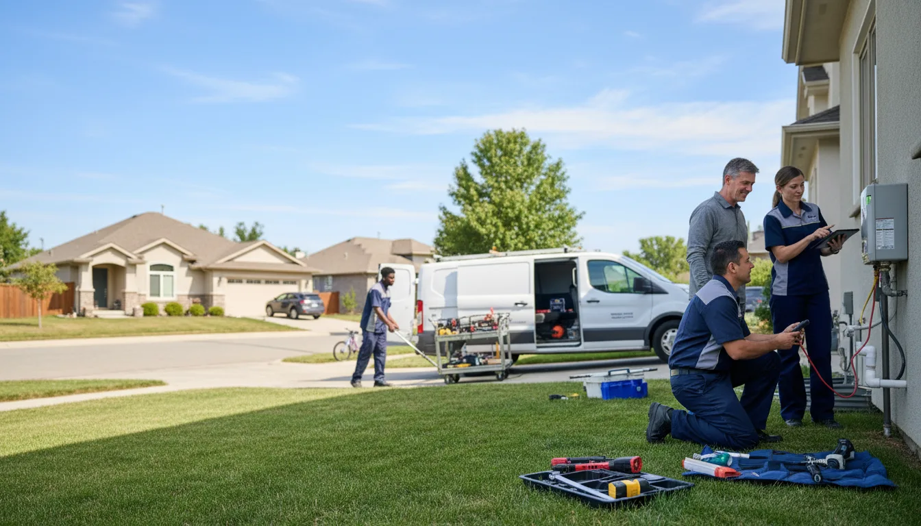 Tankless water heater service in Boon, MI